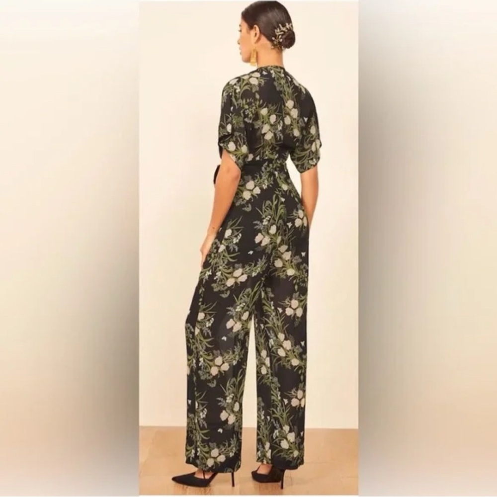Reformation Lemongrass Jumpsuit size 0P - Picture 3 of 8